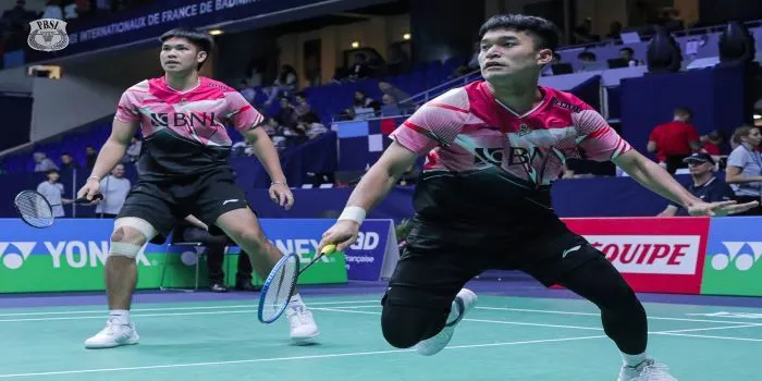 Leo/Daniel akan melawan Ong/Teo di babak kedua Prancis Open 2022 [Dok.PBSI] 