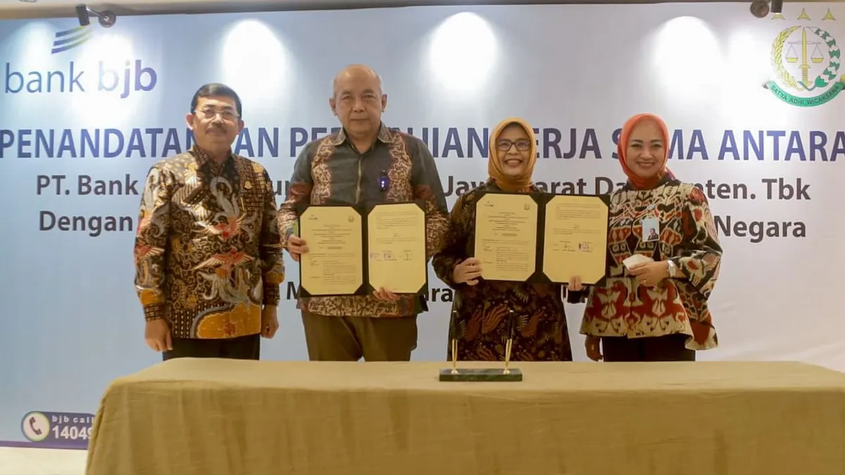 Kolaborasi bank bjb dengan Jamdatun
