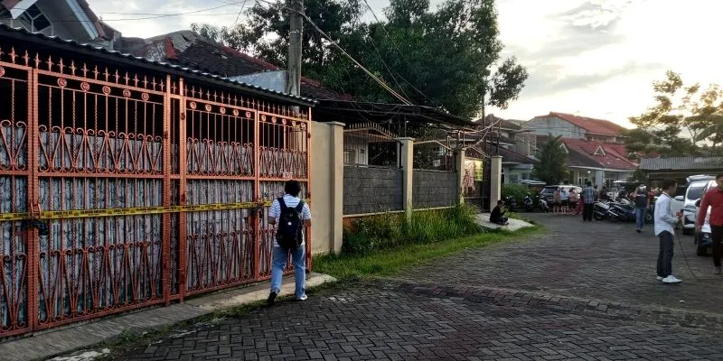 Lokasi Rumah Keluarga Tewas di Kalideres