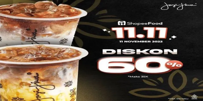Promo 11.11 Kopi Kenangan dan Janji Jiwa, Cek Syarat dan Ketentuannya Disini!