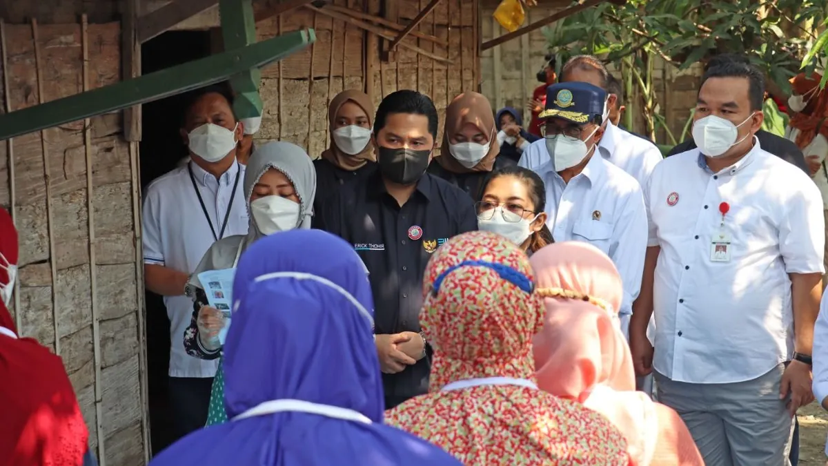 Kunjungan Dua Menteri ke Pelatihan Nasabah PNM Mekaar Cepu