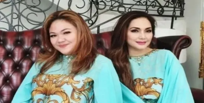 Nia Daniaty dan putrinya Olivia Nathania