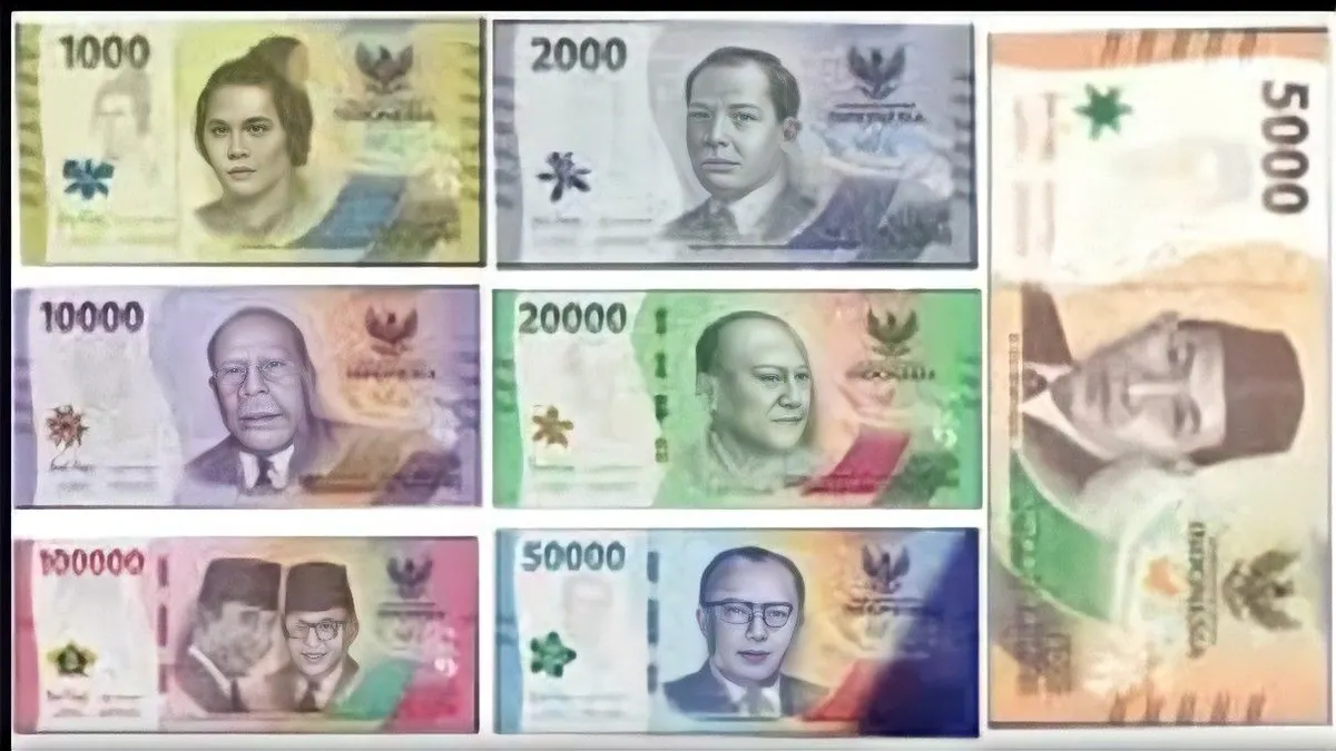 Bank Indonesia meluncurkan uang baru emisi 2022 terhitung 18 Agustus 2022.