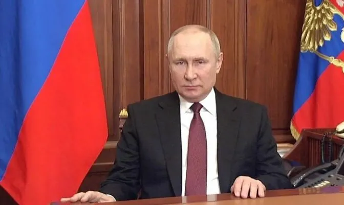 Presiden Rusia Vladimir Putin.