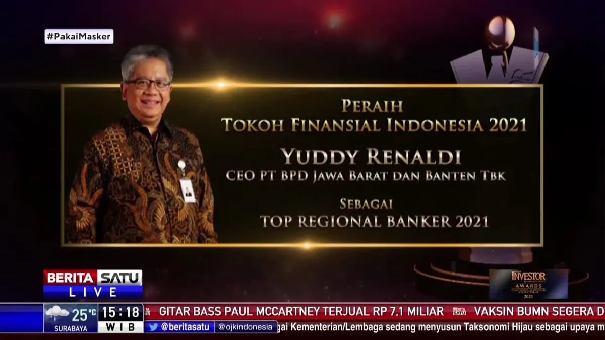 Top Regional Banker 2021, Yuddy Renaldi