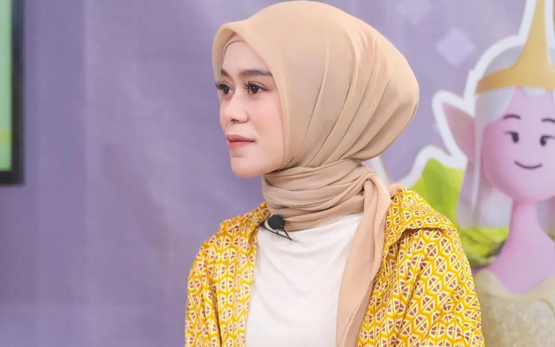 Ilustrasi, inspirasi hijab Lesti Kejora.