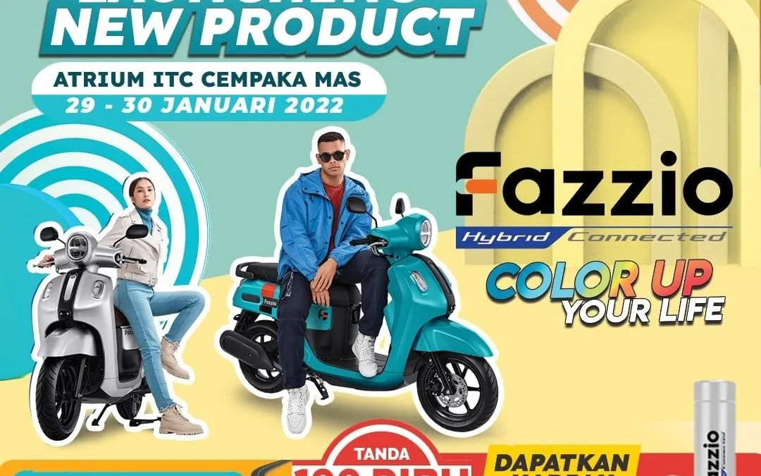 Wujudkan Impian Anak Muda, Yamaha DDS Jakarta Gelar Launching Yamaha Fazzio Hybrid - Connected. (ist)
