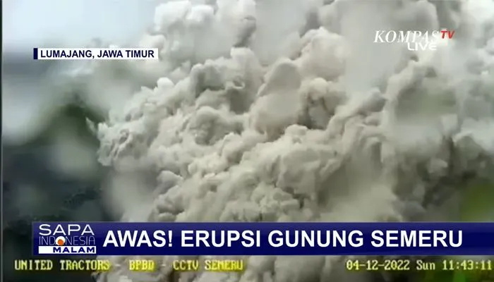 Waspada! Gunung Semeru Naik ke Level Tertinggi, Warga Mengevakuasi Diri di 11 Posko
