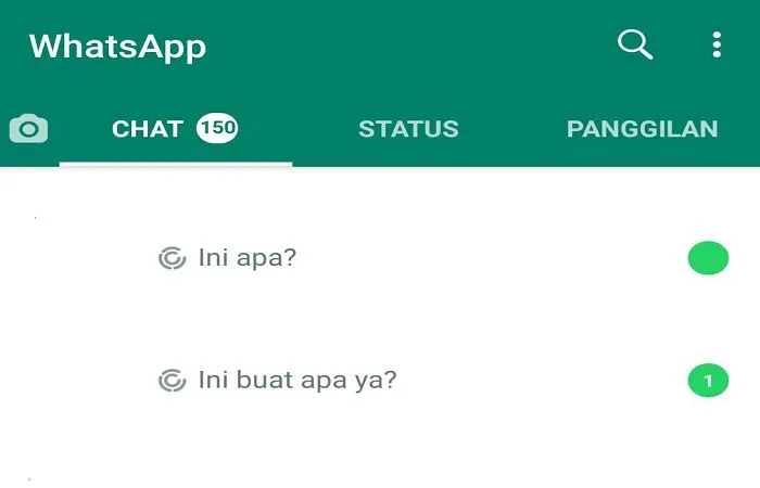 Tanda lingkaran putus di WhatsApp bukan fitur sekali lihat, simak penjelasannya berikut.