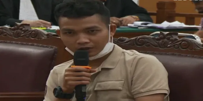 Kesaksian Diryanto ART Ferdy Sambo dalam persidangan