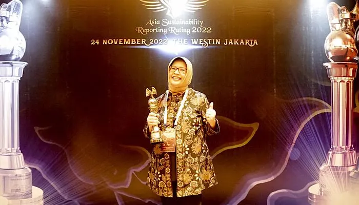 bank bjb Raih Platinum Rank Asia Sustainability Reporting Rating 2022