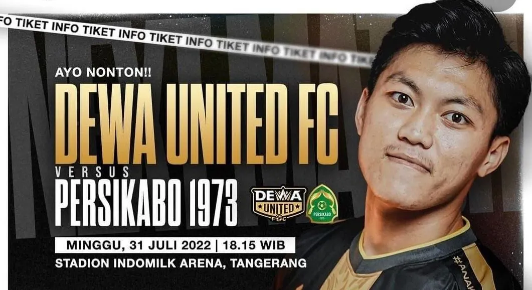 Dewa United vs Persikabo Link Live Streaming