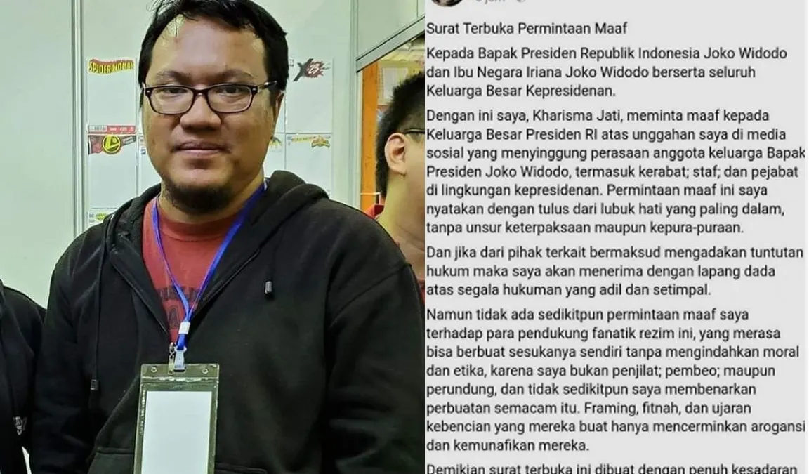 Penghina Ibu Negara Iriana Jokowi Mohon Maaf, Warganet: Buat Masalah di Twitter, Minta Maaf di Facebook!