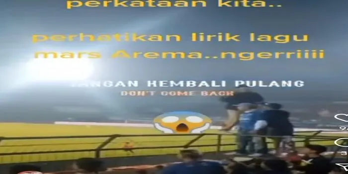 Di Tengah Duka Tragedi Kanjuruhan, Viral Mars Arema Bergaung,Warganet Sebut Liriknya Bikin Ngeri/ @bunda_zahra-formosa