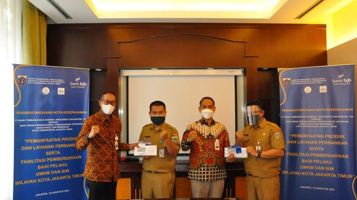 bank bjb Jalin Kerjasama Pemberdayaan UMKM di Jakarta Timur