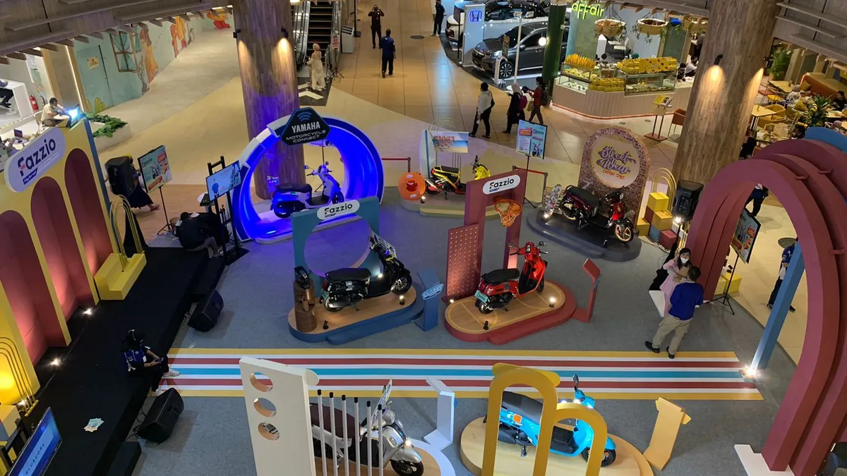 Yamaha Fazzio Festival di Aeon Mall Tanjung Barat Jakarta Selatan, 6 Juni hingga 12 Juni 2022.