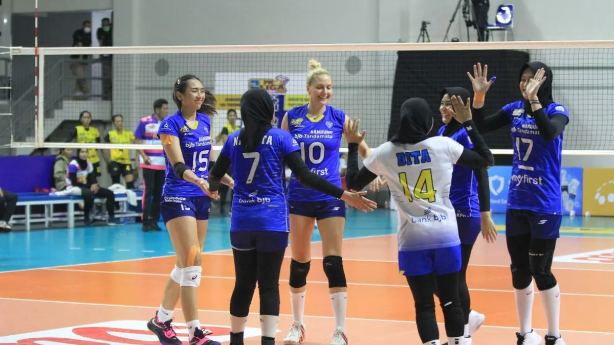 Tim Voli Putri Bandung bjb Tandamata