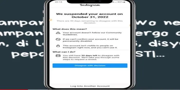 Instagram Ditangguhkan, Ini Penyebab dan Cara Mengatasinya dengan Mudah 