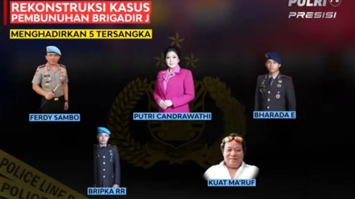 Fakta Rekonstruksi Pembunuhan Brigadir J, Putri Candrawathi Belum Ditahan hingga Adanya Perbedaan Pendapat