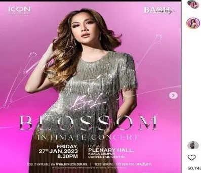 Unggahan terbaru BCL yang dirumorkan hamil anak dari Ariel, vokalis band Noah(instagram.com/bclsinclair)