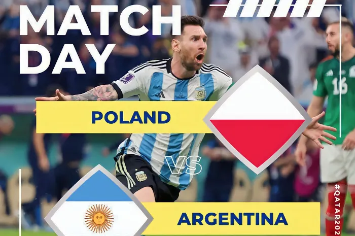 GRATIS! Link Streaming Piala Dunia 2022 Polandia vs Argentia Kick Off Pukul 02.00 WIB, Tonton di Sini