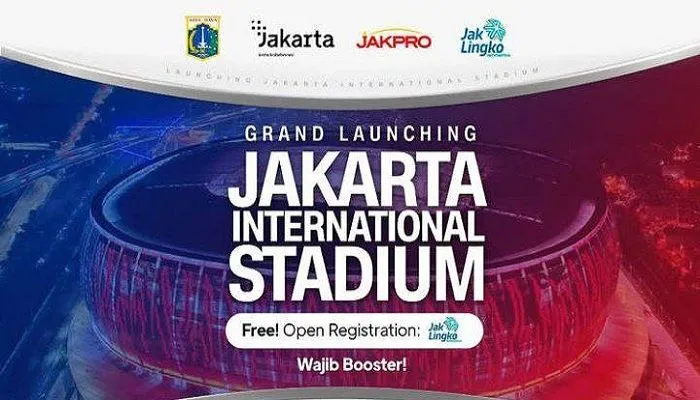 Grand Launching JIS (Jakarta International Stadium).