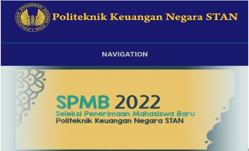 Pendaftaran SPMB PKN STAN 2022