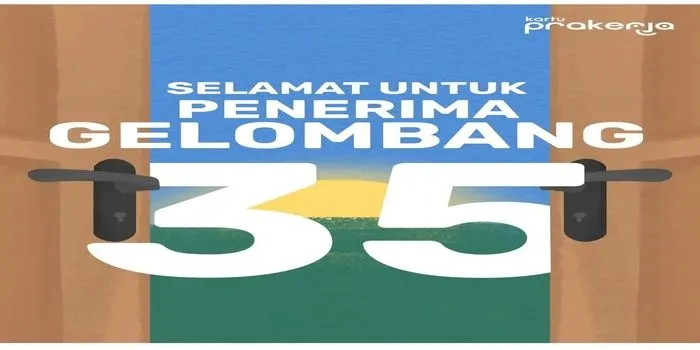 Lolos seleksi  Prakerja gelombang  35