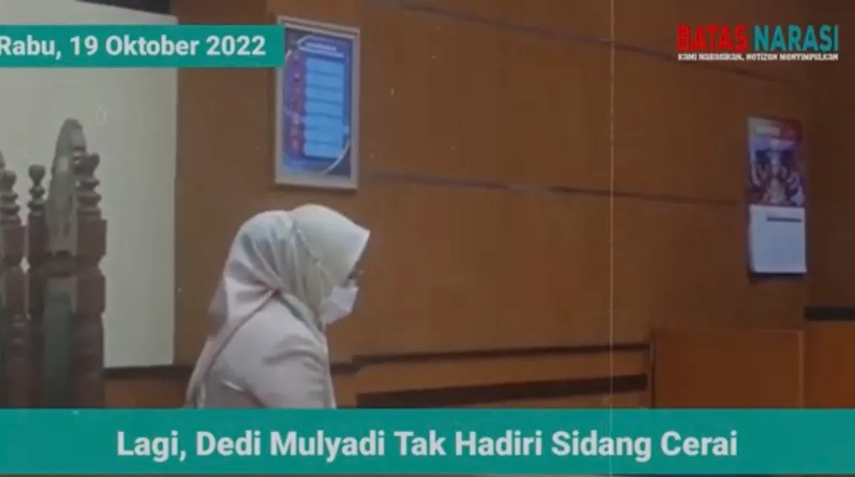 Terungkap ! Dedi Mulyadi Kembali Tidak Hadiri Sidang Kedua Perceraian Dengan Anne Ratna, Warganet : Baper ?