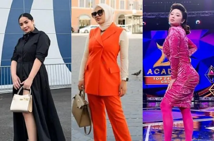 Heboh video saat Fuji mengecek aplikasi Shopee milik Dewi Perssik, Aurel Hermansyah, dan Nagita Slavina.