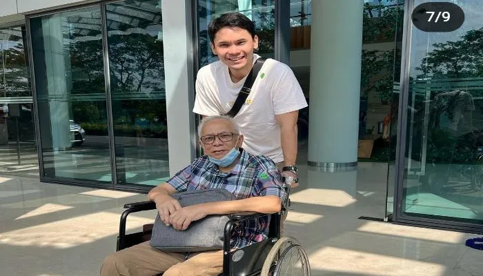 kebersamaan Ben Kasyafani dan sang ayah