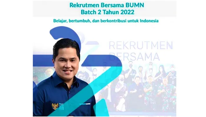 Resmi Dibuka! Rekrutmen Bersama BUMN (RBB) Batch 2 Tahun 2022 untuk 890 Posisi, Berikut Cara Melamarnya!