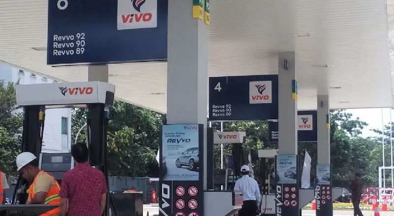 Ilustrasi bensin Vivo.