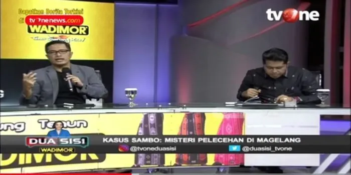 Mendebat Febri Diansyah, pengacara keluarga Brigadir J kemudian tegaskan bahwa para saksi sudah membantah kejadian pelecehan terhadap Putri Chandrawathi.