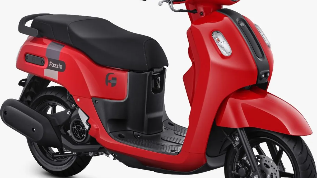 Yamaha membagikan semangat dan warna baru kepada masyarakat Indonesia, dengan meluncurkan model baru Yamaha Fazzio Hybrid - Connected. (dok. Yamaha)