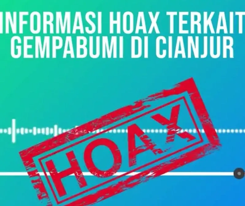 6 hoaks yang muncul di tengah penanganan gempa Cianjur