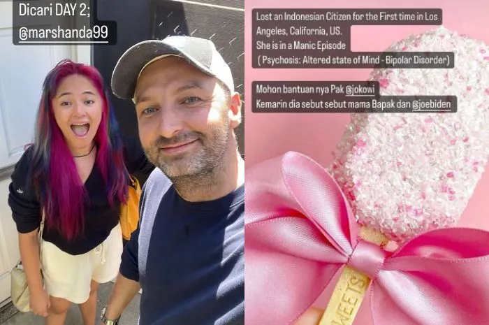 Dua Hari Hilang di Los Angeles, Sahabat Sebut Marshanda dalam Keadaan Episode Mania (Instagram/@sheilasalss)