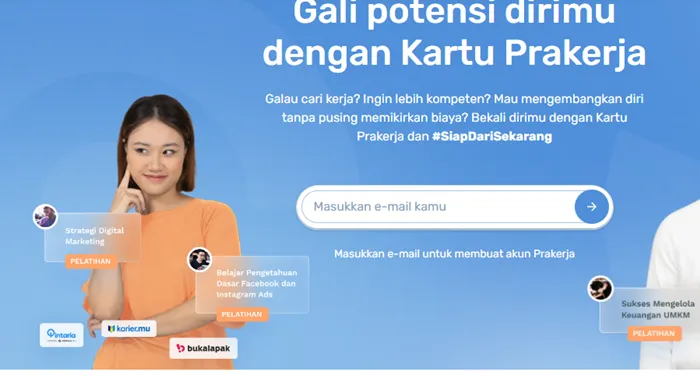 Peserta akan mendapat tanda notifikasi ketika hasil seleksi kartu prakerja diumumkan.