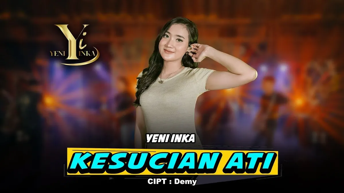Potret Yeni Inka dalam sampul official music 'Kesucian Ati'.