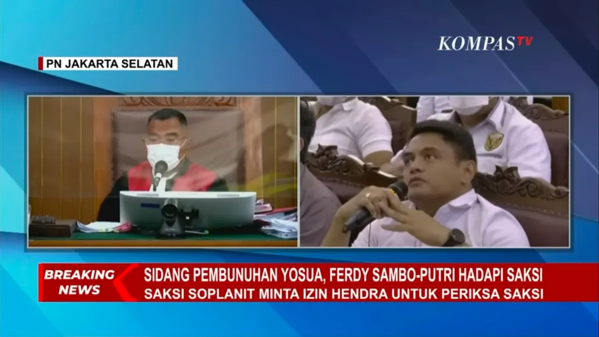 Terungkap Skenario Ferdy Sambo pada Tetangga, Ridwan Soplanit Ungkap Perintah FS: Nanti Kalian Melakukan Inter