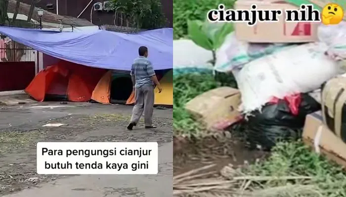 Viral video Cianjur menolak bantuan.