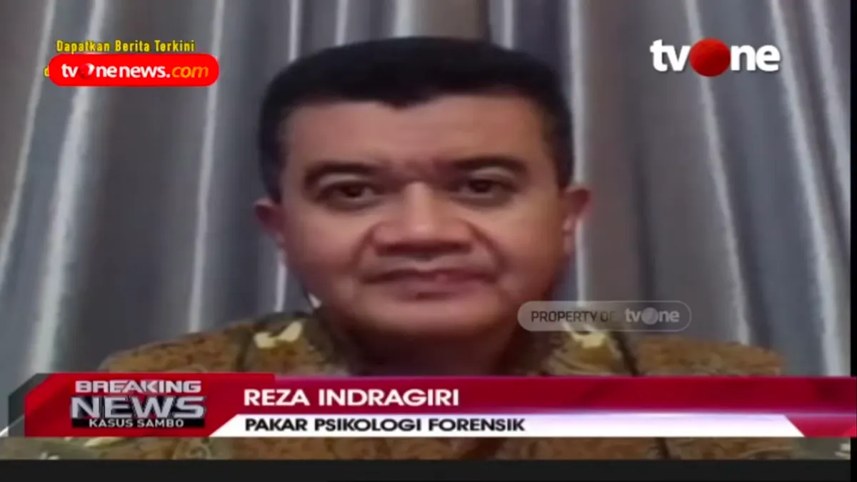 Sebut Kuasa Hukum Berusaha Buktikan Bharada E Tak Bersalah, Pakar Psikologi: Sekrup Kecil dalam Desain Kejahat
