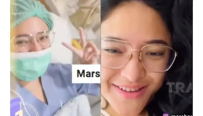 Masih Terlihat Ceria, Marshanda Jalani Operasi Pengangkatan Tumor Payudara