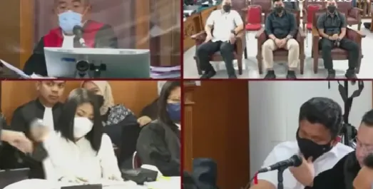 Adzan Romer mengaku mendengar suara rintihan Putri Candrawathi dari dalam kamar sesaat setelah penembakan terhadap Brigadir J.