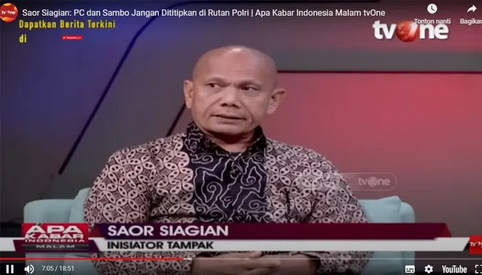 Ferdy Sambo Cs Harus Dipindah ke Rutan Pilihan Jaksa, Saor Siagian: Hilangkan Persepsi Bui di Masyarakat