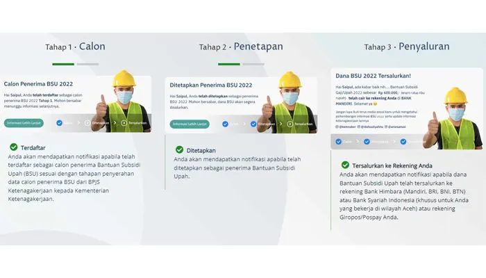 Pekerja yang Terkena PHK Bisa Mendapat BSU 2022 Rp 600 Ribu? Cek Syaratnya di Sini