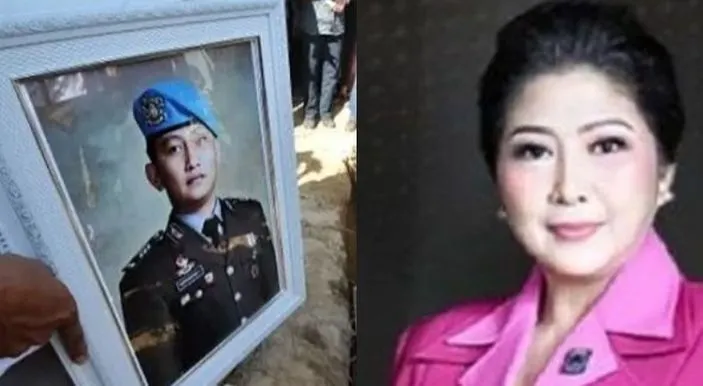 Brigadir J (kiri) dan Putri Candrawathi (kanan).
