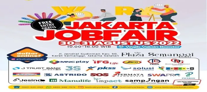 Jakarta Job Fair / @festivalnyarikerja