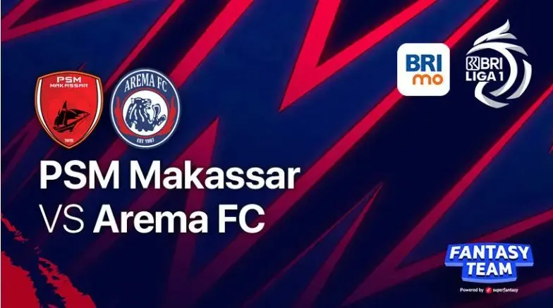 Link Live Streaming PSM Makassar vs Arema FC BRI Liga 1