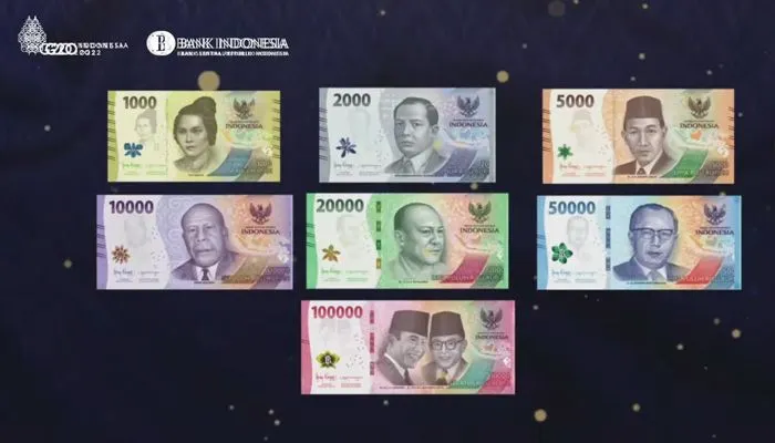 Tampilan Uang Baru Tahun Emisi 2022 Resmi Dirilis BI Hari Ini